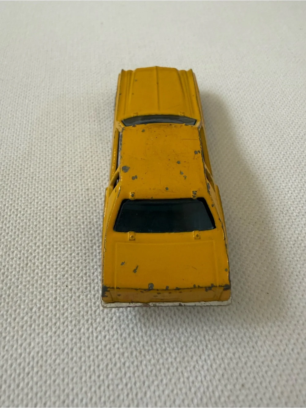 Vintage Hot Wheels Redline Chevy Monte Carlo Stocker Stock Car Yellow #38
